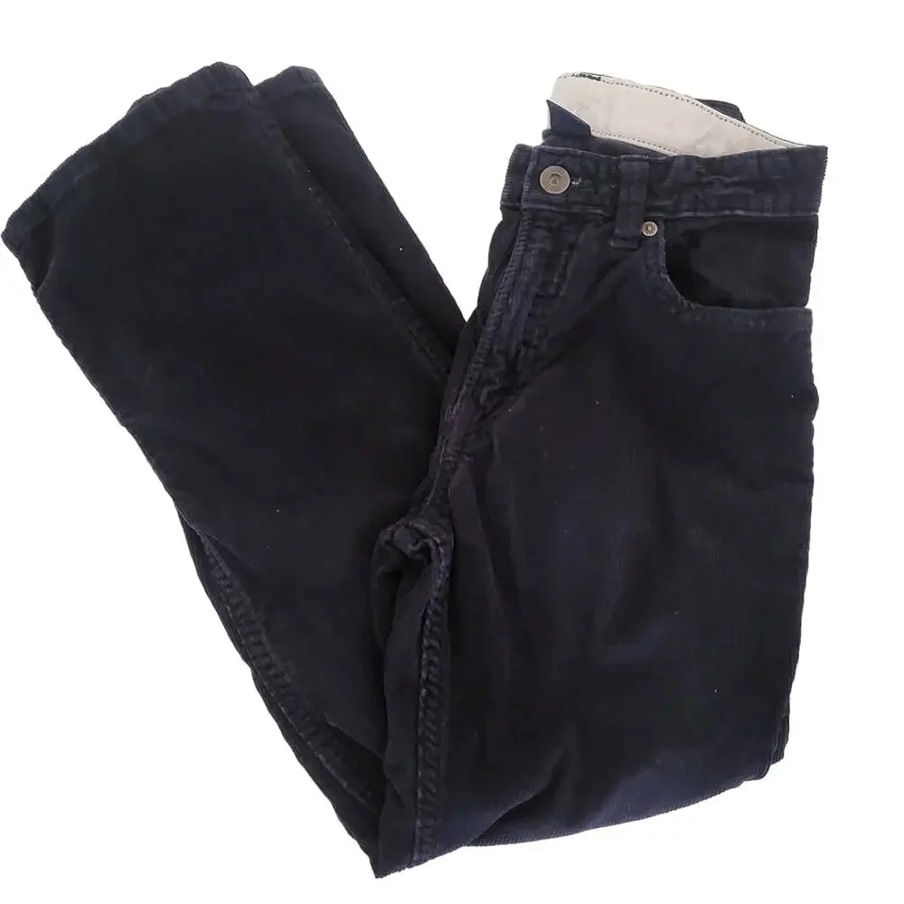 10 Gap navy corduroy pants